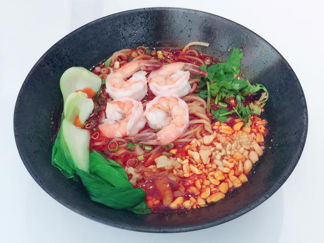 麻辣鲜虾面