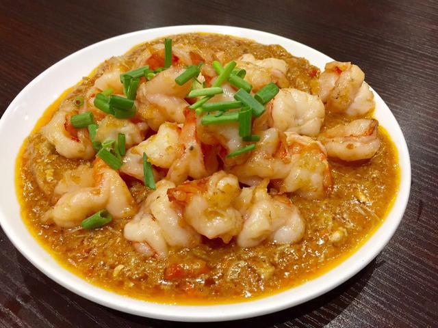 蟹粉虾仁(配手工面条)