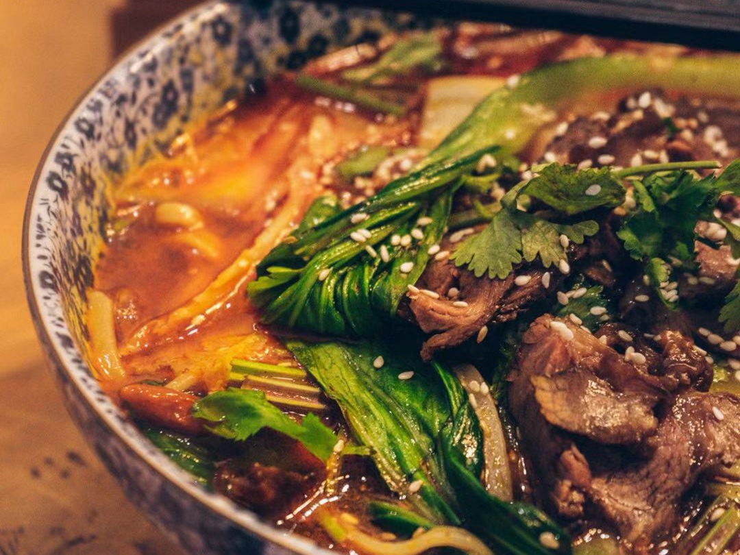 香辣牛肉面