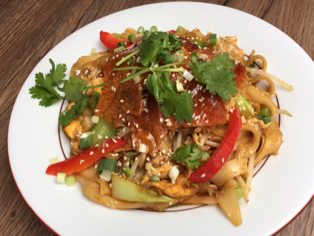 北京烤鸭炒面