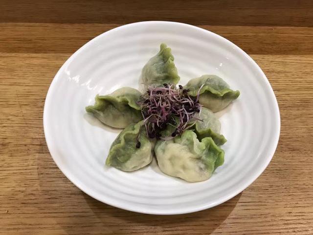 翡翠白菜水饺