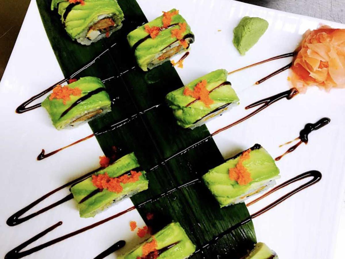 牛油果炸虾寿司卷 avocat roll