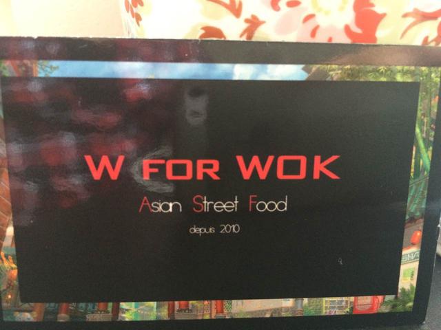 W for Wok